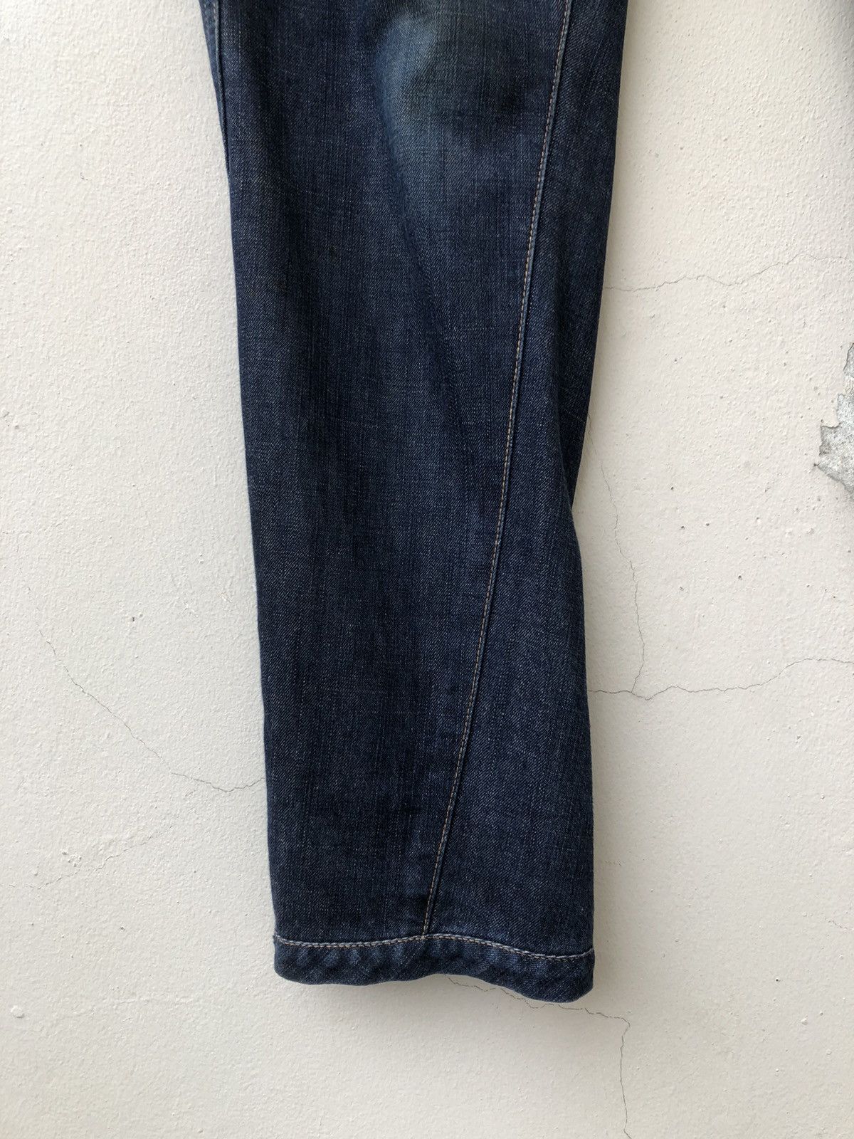 CABANE de ZUCCa Vintage Zucca Issey Miyake Hem Button Denim Jeans Size US 31 - 7 Thumbnail