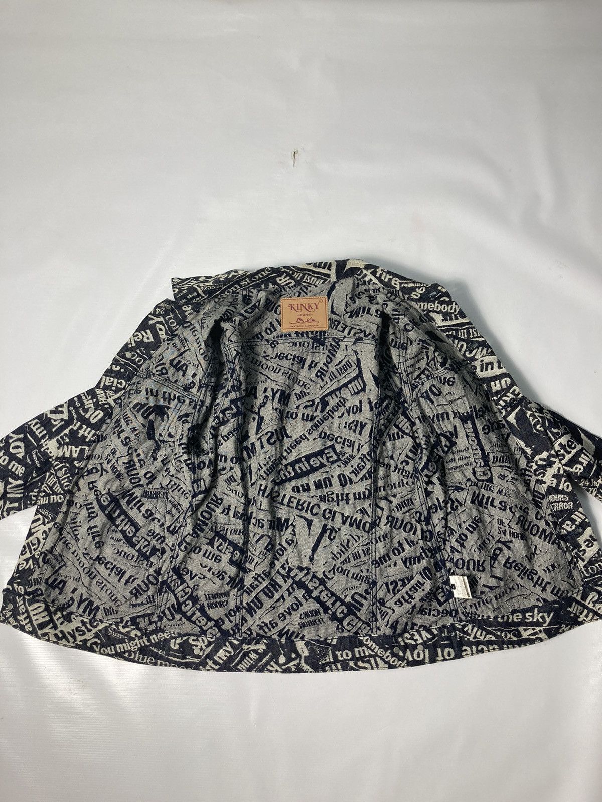 Hysteric Glamour Hyteric Glamour Jacquard Denim Jacket Size US M / EU 48-50 / 2 - 8 Thumbnail