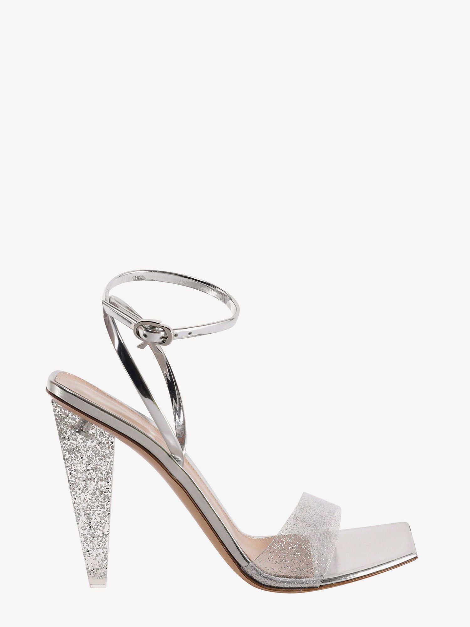 Gianvito Rossi Odyssey Woman Silver Sandals | Grailed