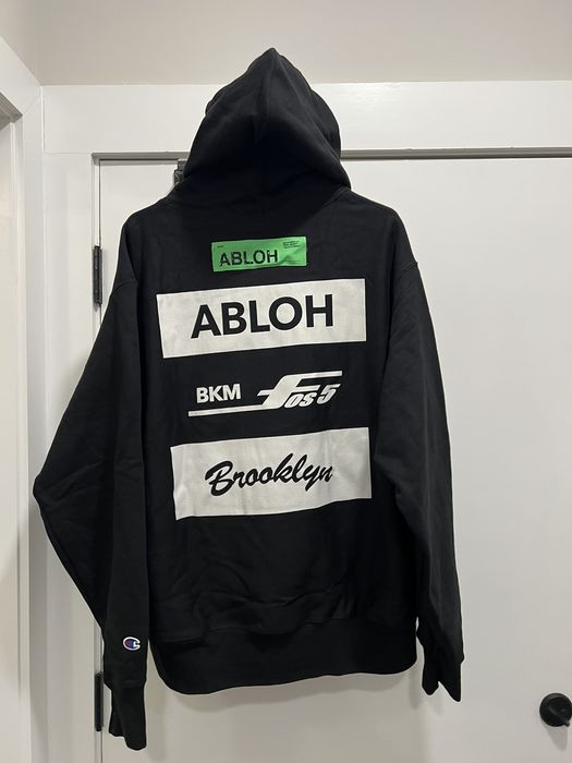 Champion Virgil Abloh Figures of Speech Black Hoodie Grailed