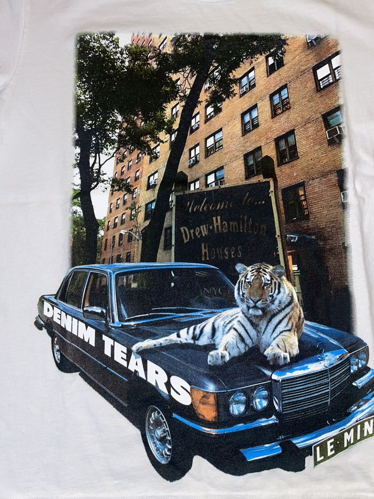DENIM TEARS Denim Tears Tiger Benz Tee | Grailed