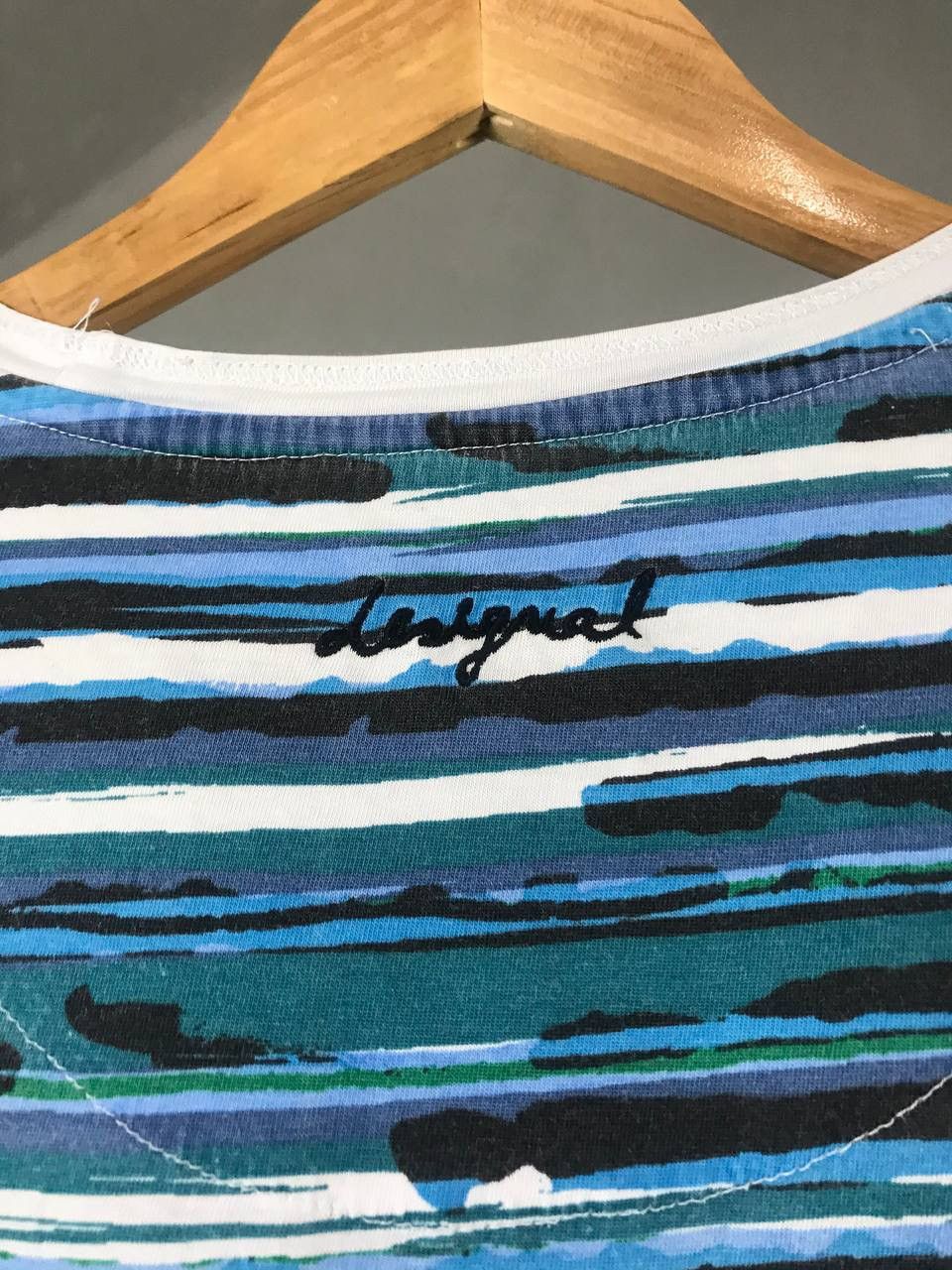 Desigual Desigual art luxury streetwear multicolor tee Size US L / EU 52-54 / 3 - 9 Thumbnail
