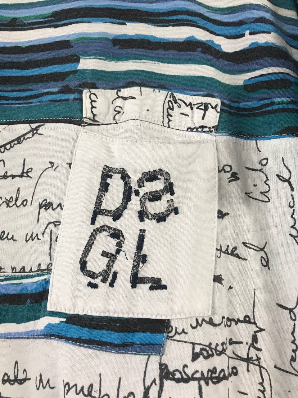 Desigual Desigual art luxury streetwear multicolor tee Size US L / EU 52-54 / 3 - 4 Thumbnail