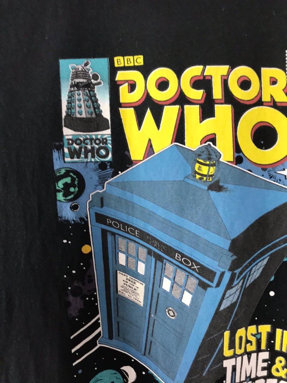 Vintage Doctor Who vintage movie black tee Size US S / EU 44-46 / 1 - 4 Thumbnail