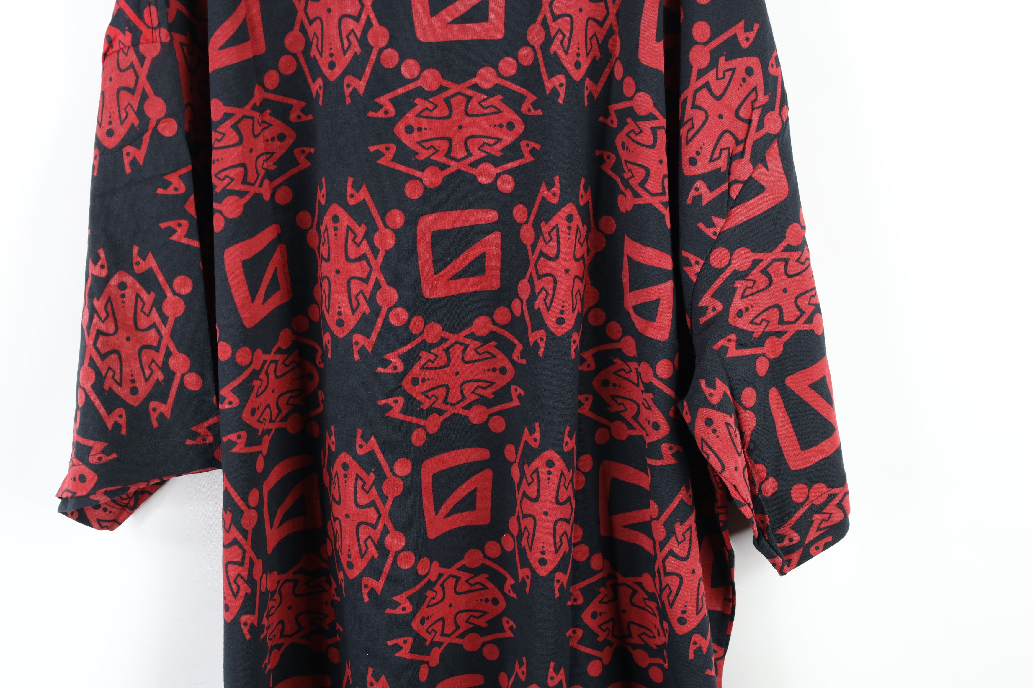 Marithe + Francois Girbaud × Vintage NOS Vintage 90s Marithe Francois Girbaud Print T-Shirt 3XL Size US XXL / EU 58 / 5 - 8 Thumbnail