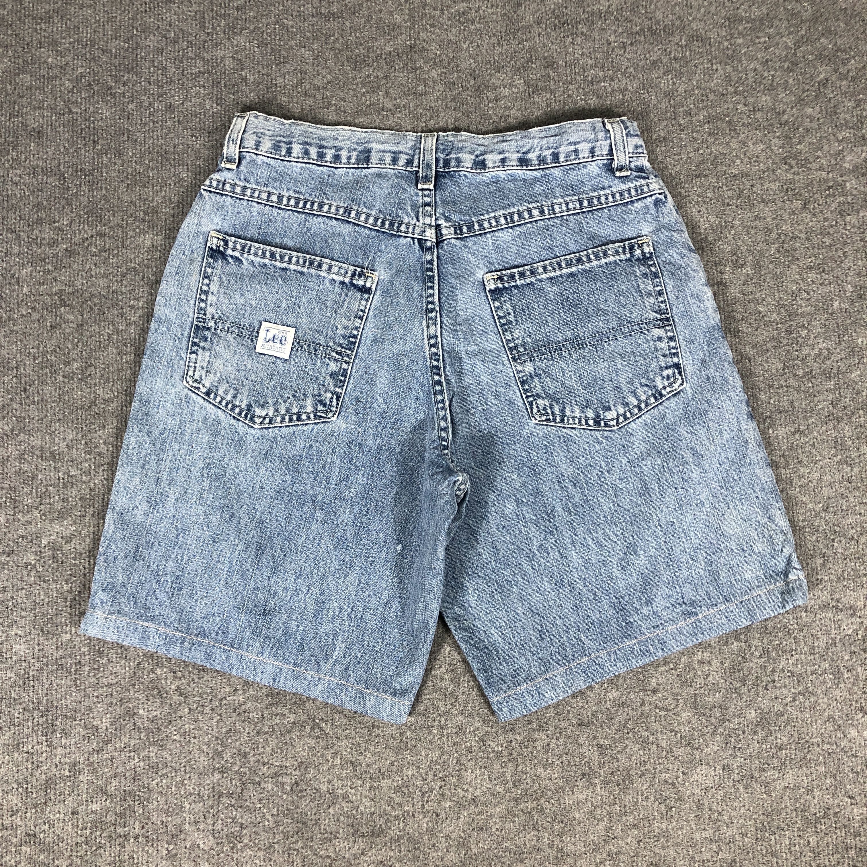 Lee × Vintage Vintage Lee Short Jeans L928 Size US 29 - 2 Thumbnail