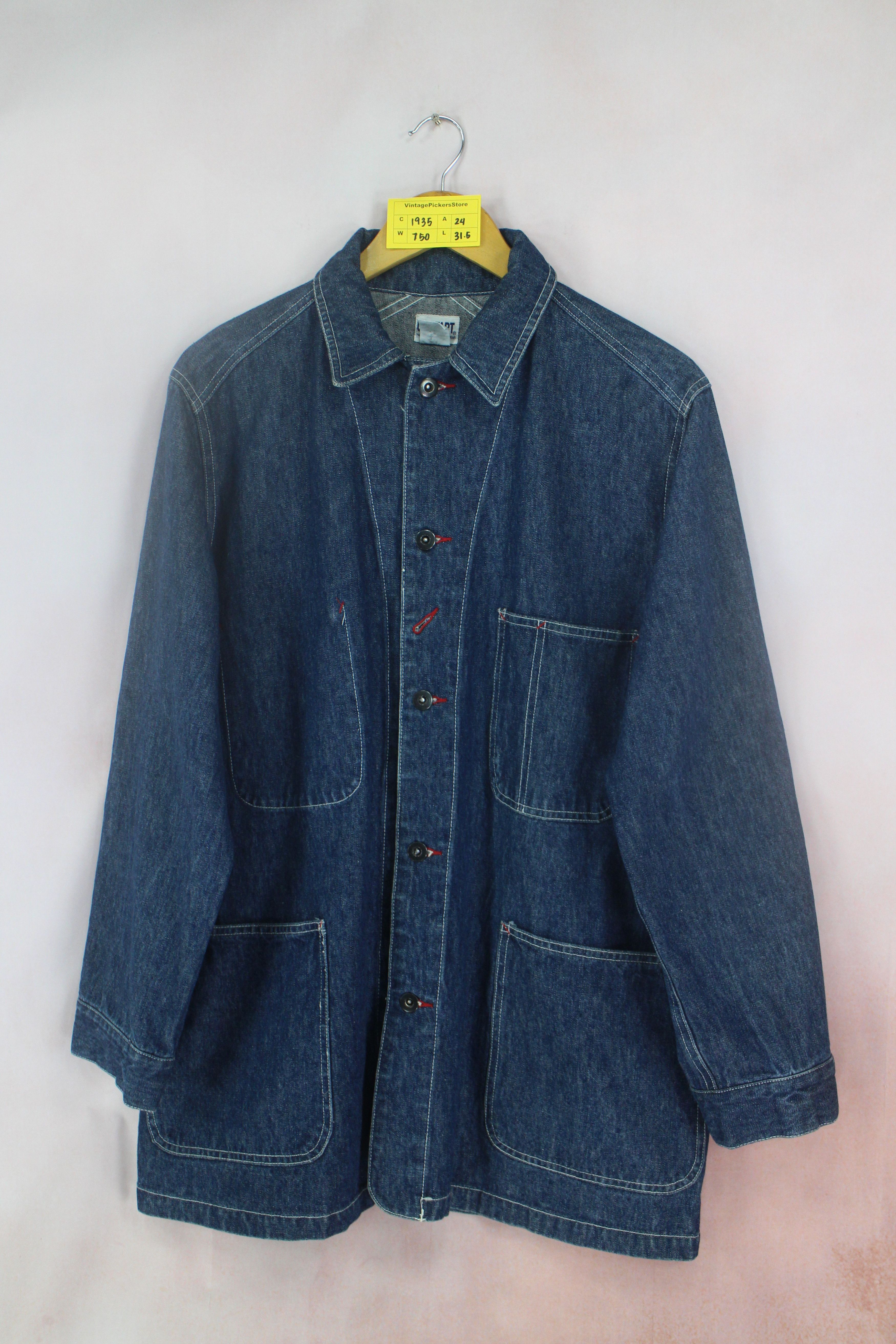 Vintage Vintage UP START Denim Jacket Jeans Size US L / EU 52-54 / 3 - 4 Thumbnail