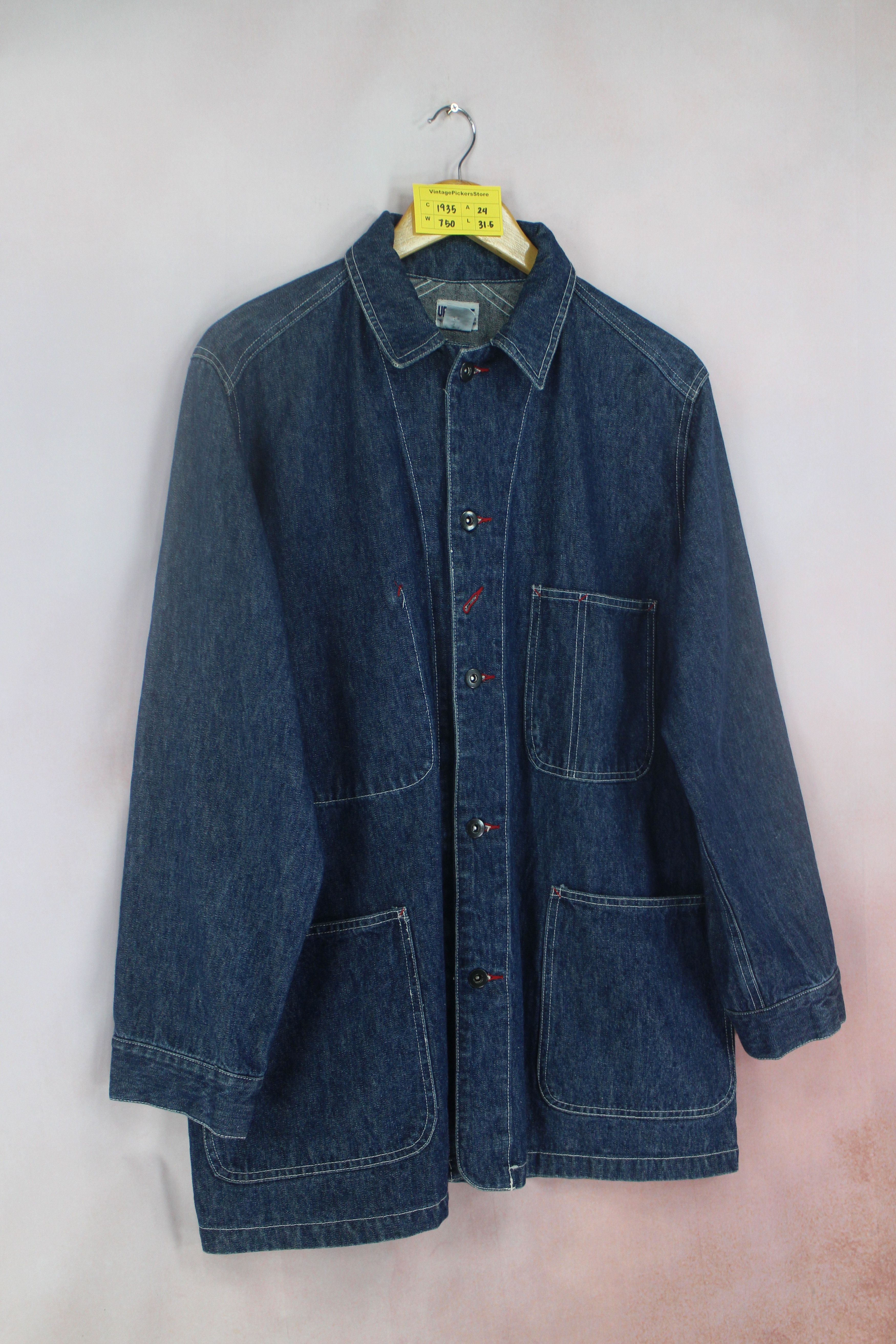 Vintage Vintage UP START Denim Jacket Jeans Size US L / EU 52-54 / 3 - 5 Thumbnail
