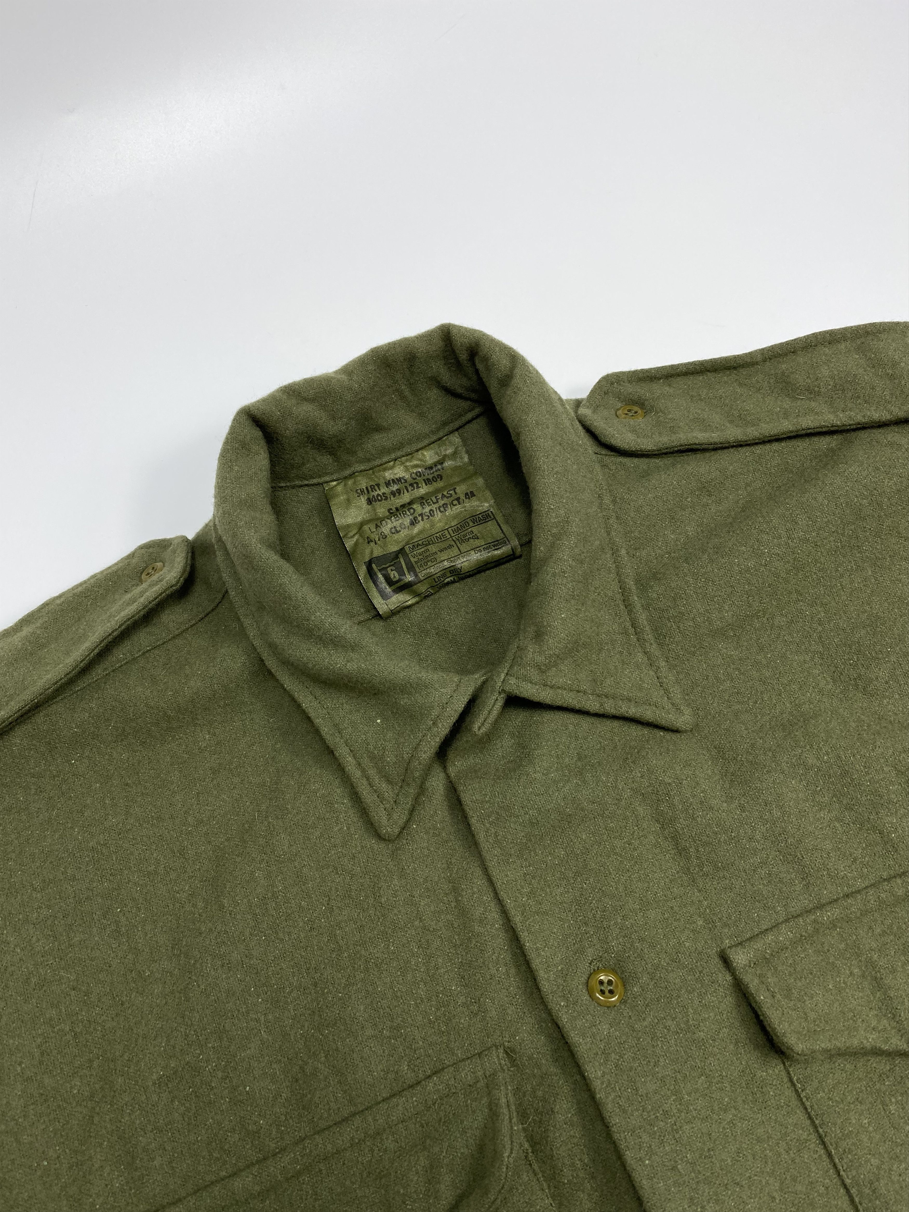 Vintage Ladybird Belfast 90s Vintage Irish Heavy Duty Wool Shirt Size US M / EU 48-50 / 2 - 4 Thumbnail