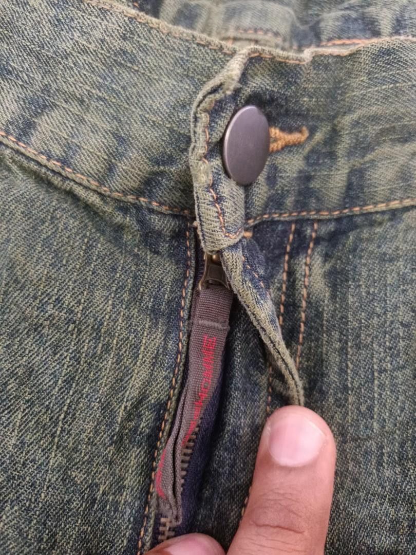 Designer × Japanese Brand Japanese 291295=Homme Distressed Denim Jeans Size US 33 - 4 Thumbnail