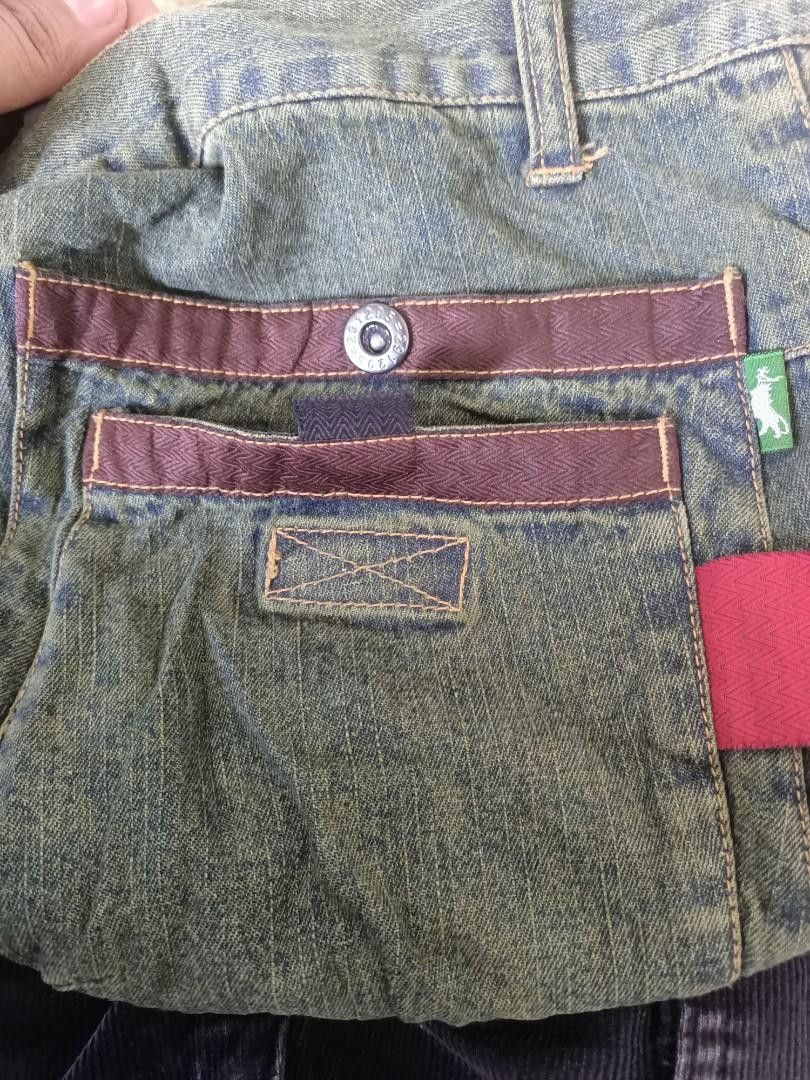 Designer × Japanese Brand Japanese 291295=Homme Distressed Denim Jeans Size US 33 - 9 Thumbnail