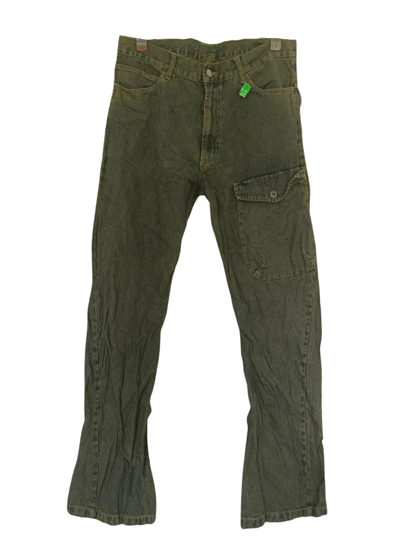 image of Japanese 291295=Homme Distressed Denim Jeans, Men's (Size 33)