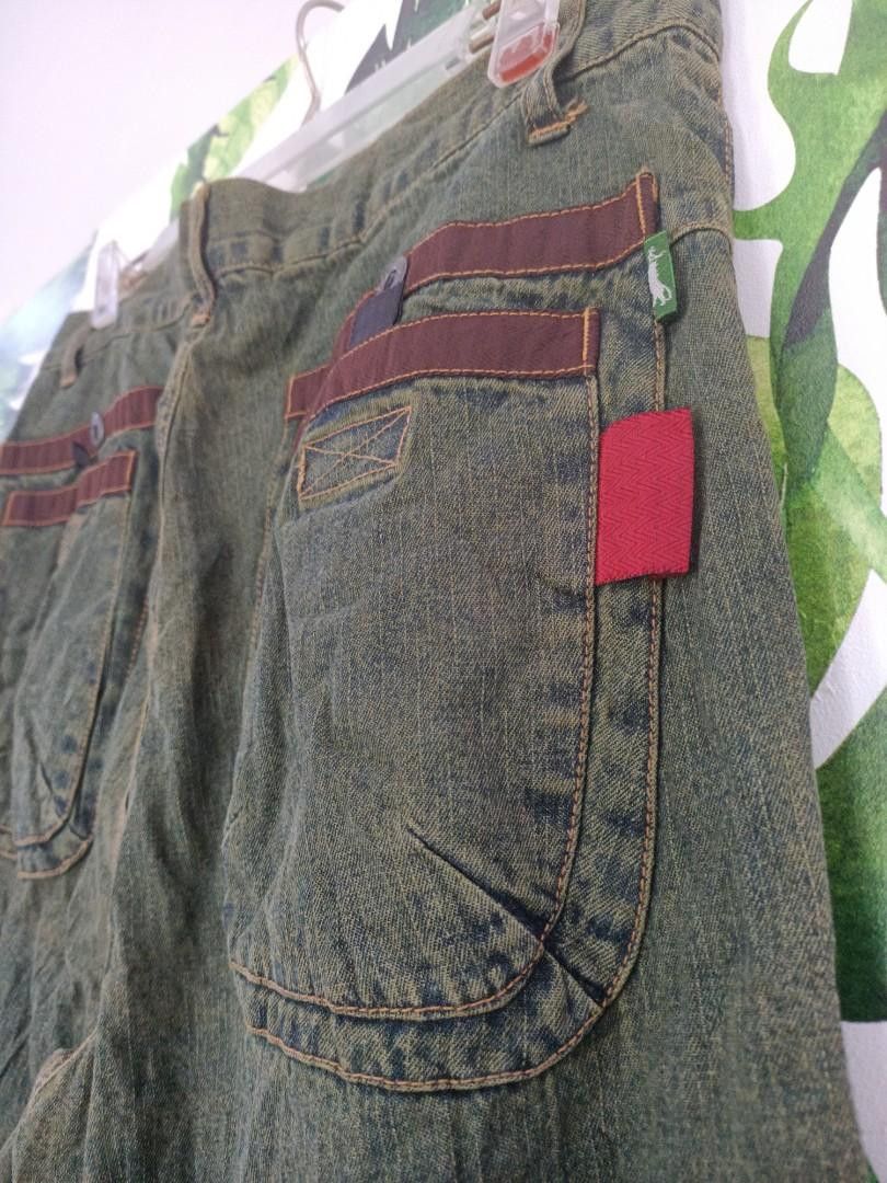 Designer × Japanese Brand Japanese 291295=Homme Distressed Denim Jeans Size US 33 - 7 Thumbnail