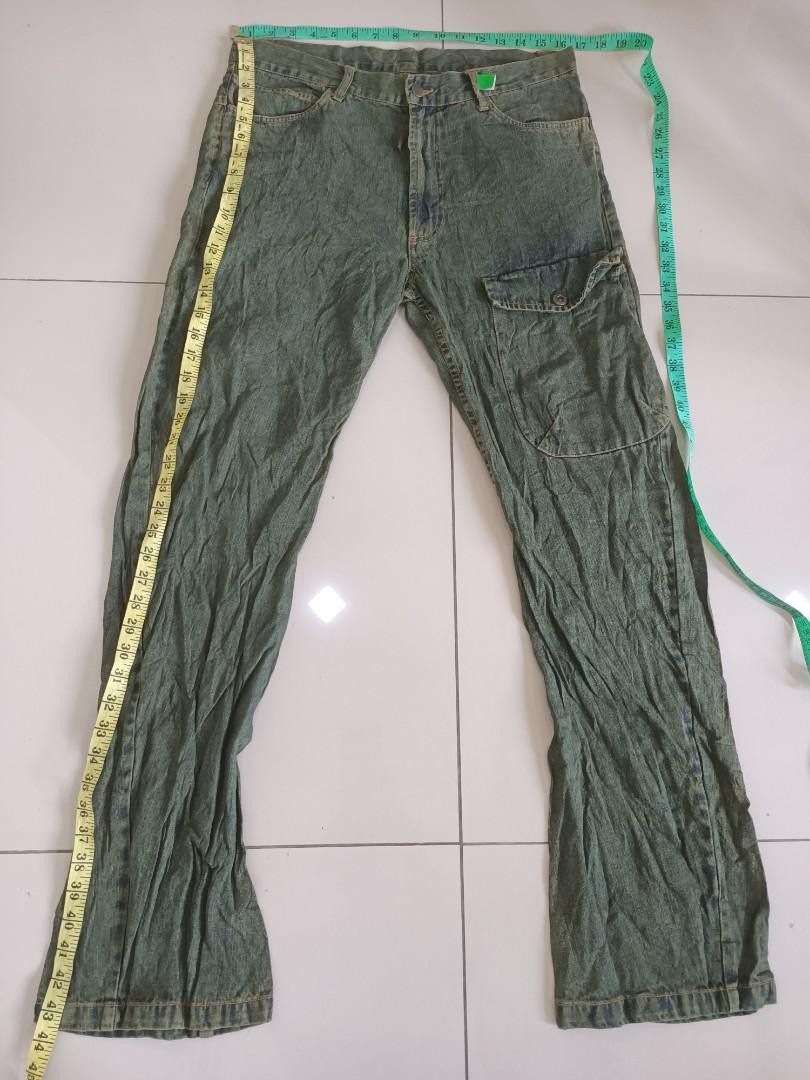 Designer × Japanese Brand Japanese 291295=Homme Distressed Denim Jeans Size US 33 - 10 Thumbnail
