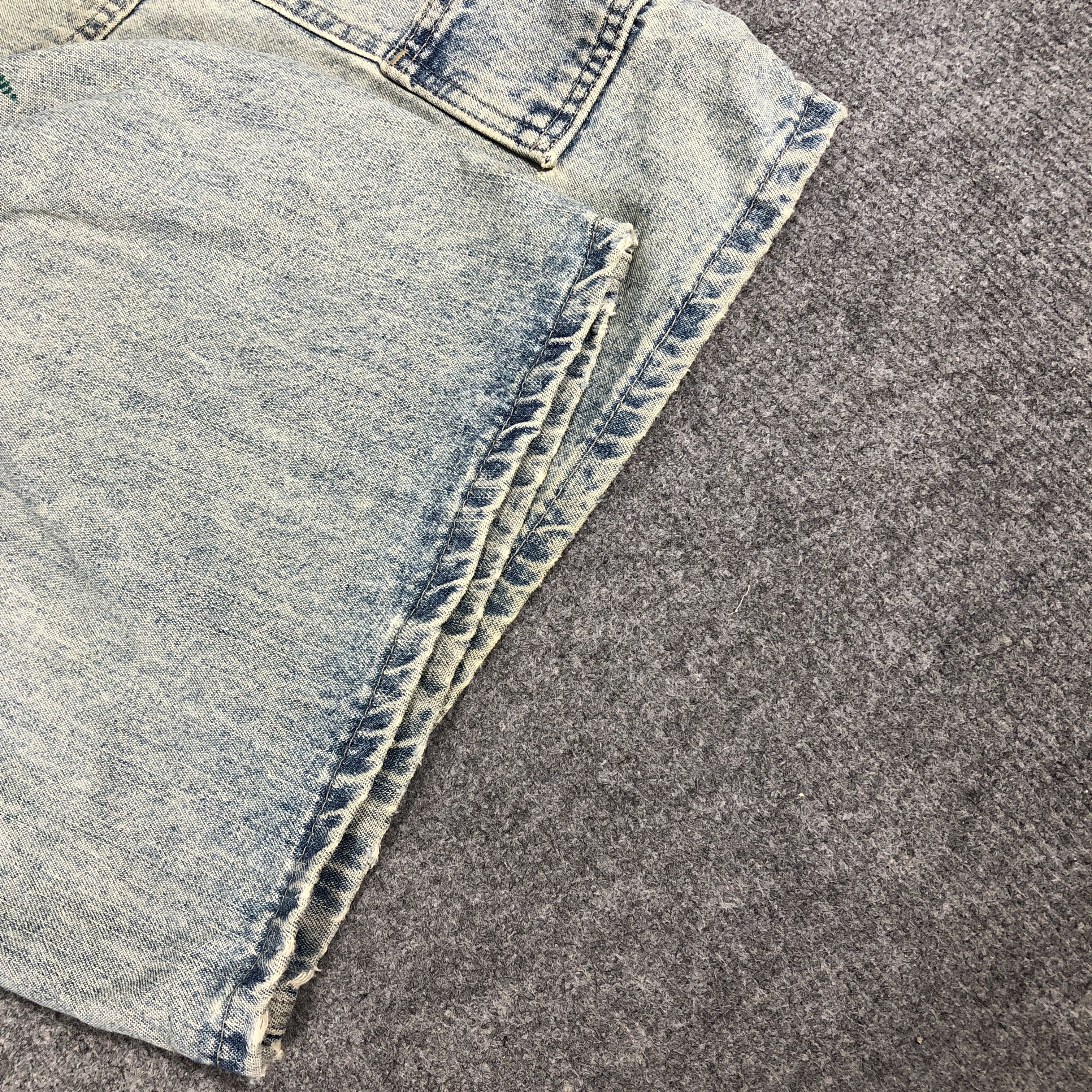 Vintage × Wrangler Vintage Wrangler Carpenter Short Jeans L924 Size US 35 - 4 Thumbnail