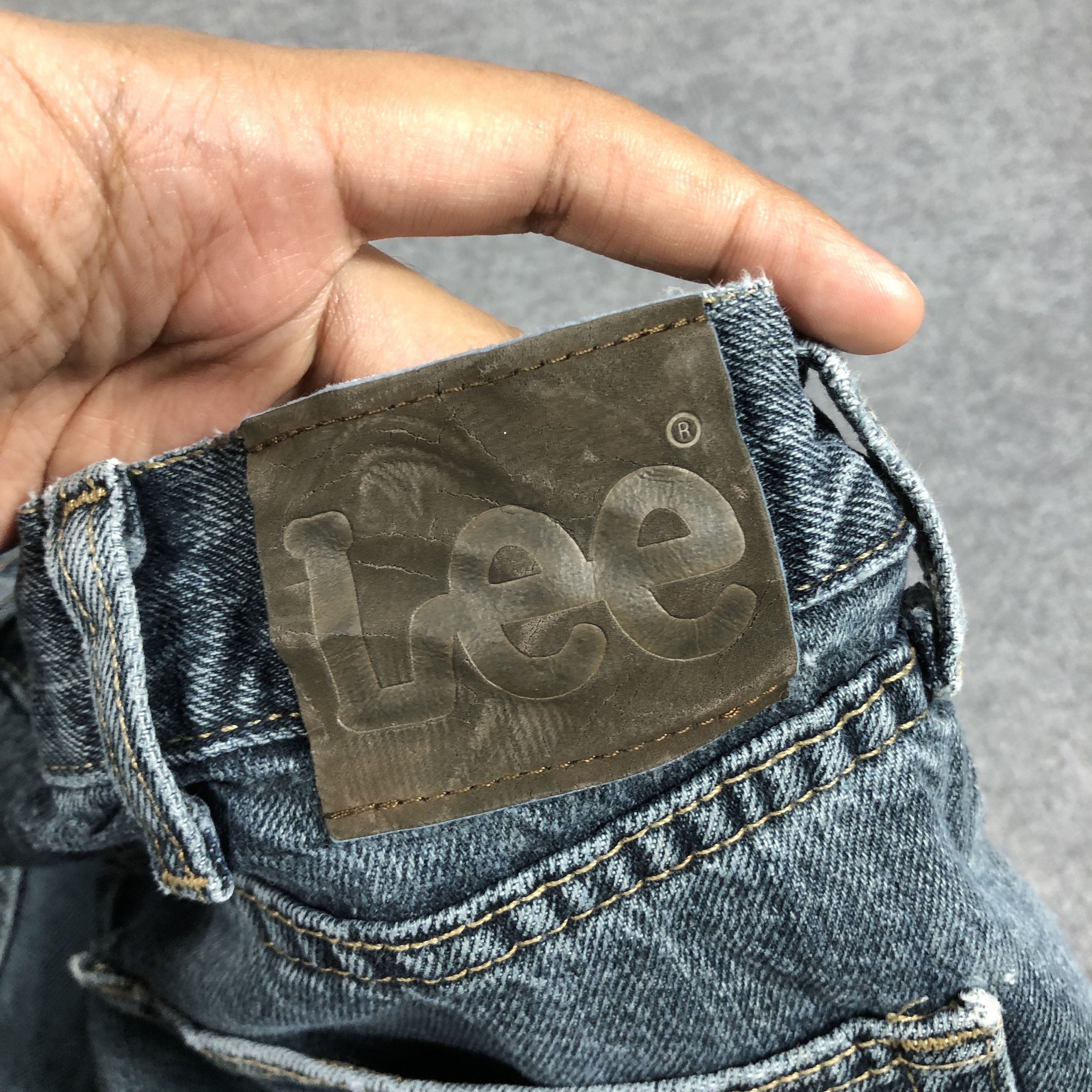 Lee × Vintage Vintage Lee Regular Straight Jeans L919 Size US 36 / EU 52 - 9 Thumbnail