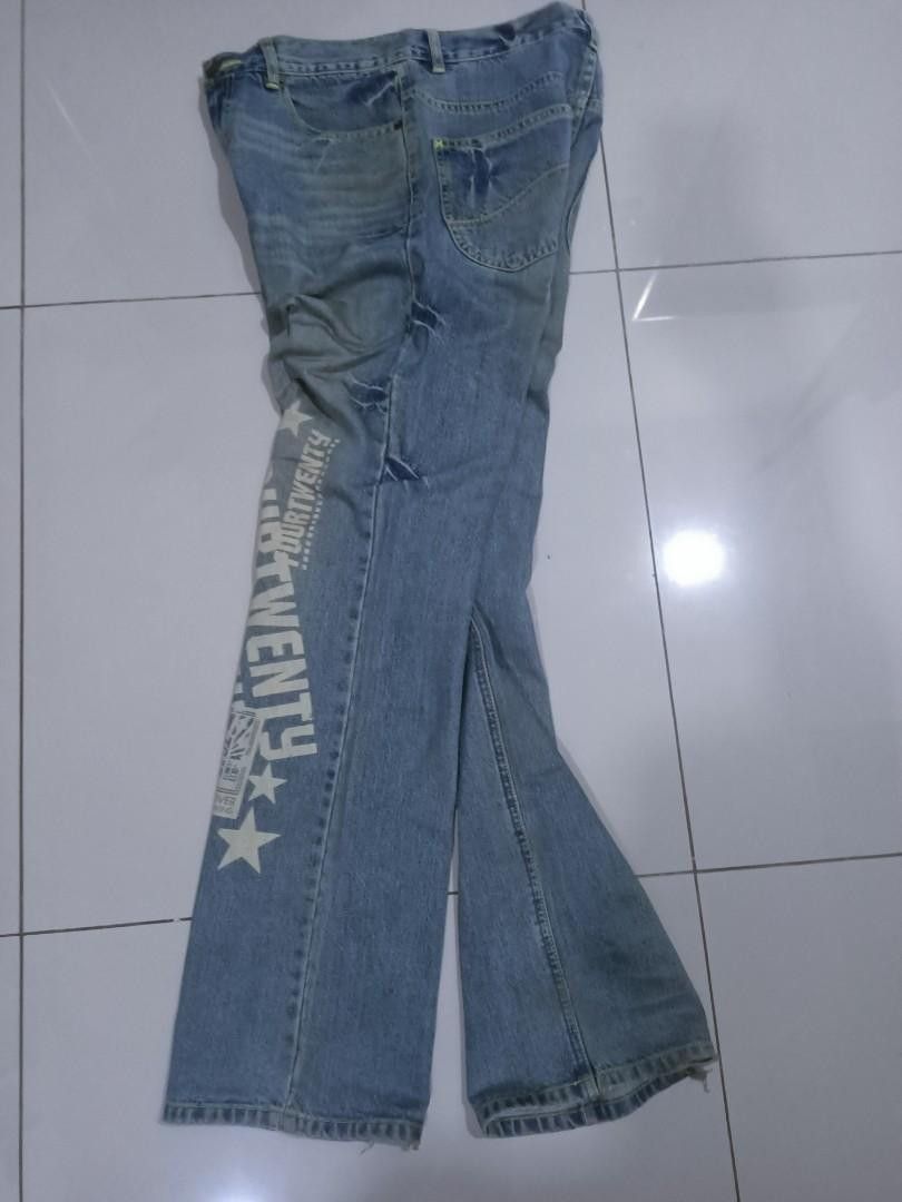 Bob Marley × Vintage bob Marley fourtwenty denim jeans Size US 32 / EU 48 - 5 Thumbnail