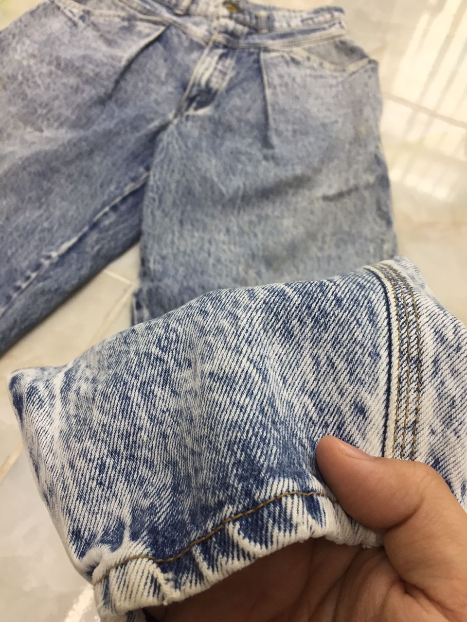 Big John × Japanese Brand × Vintage Vintage Spana Big John Faded Denim Jeans Size 25" / US 0 / IT 36 - 5 Thumbnail