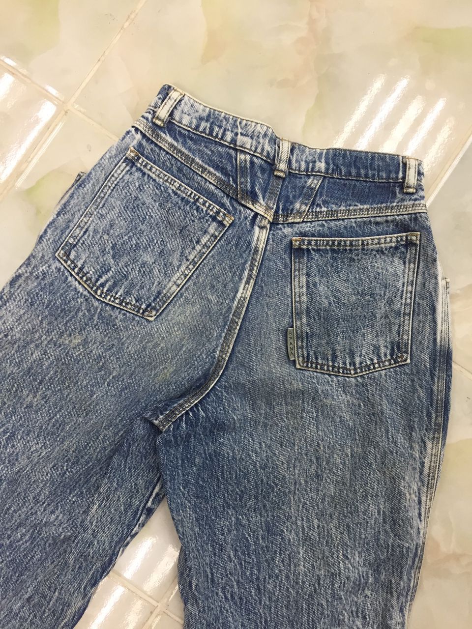 Big John × Japanese Brand × Vintage Vintage Spana Big John Faded Denim Jeans Size 25" / US 0 / IT 36 - 12 Thumbnail