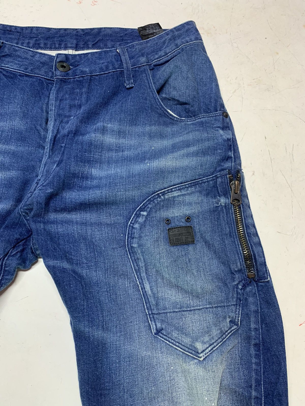 G-Star G-star original raw denim Size US 34 / EU 50 - 4 Thumbnail