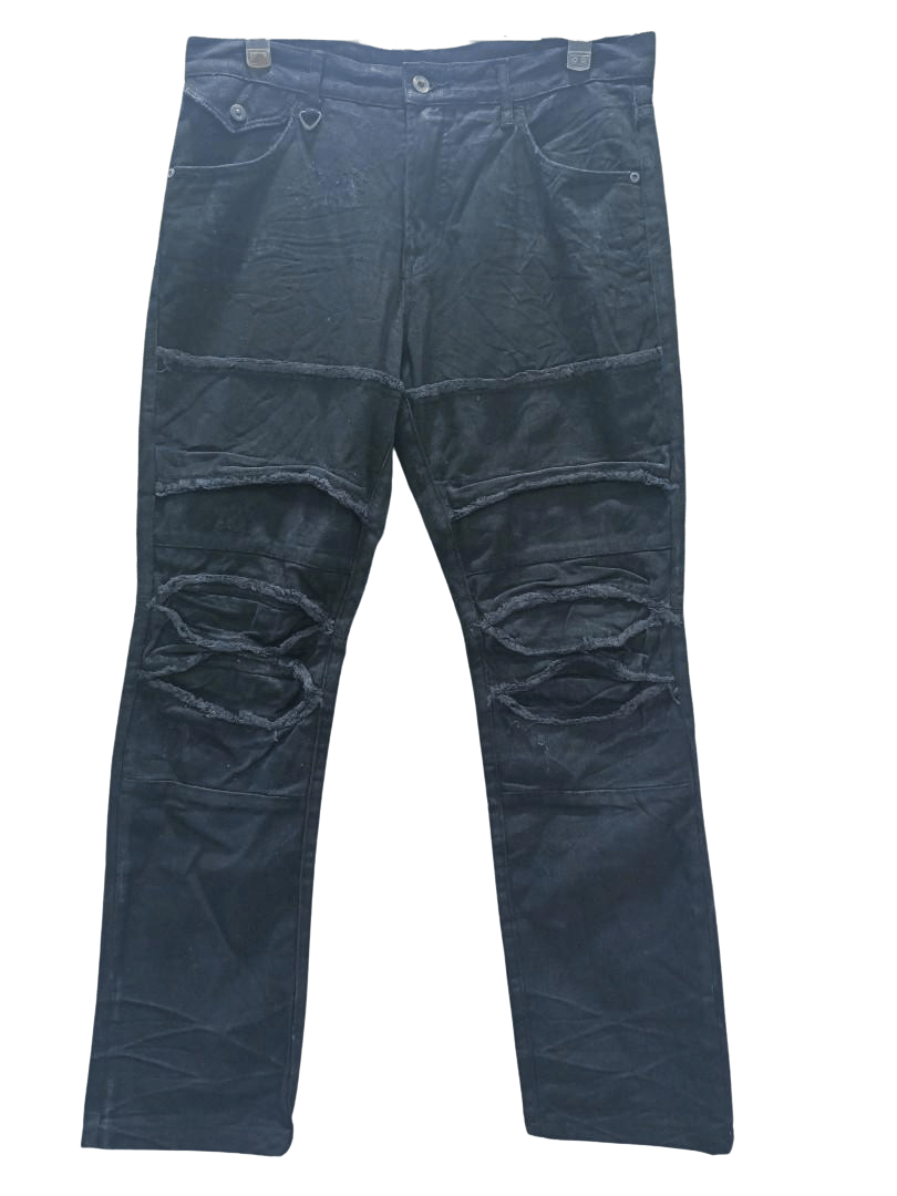 Japanese Brand Thrashed jeans x semantic design Size US 34 / EU 50 - 1 Thumbnail