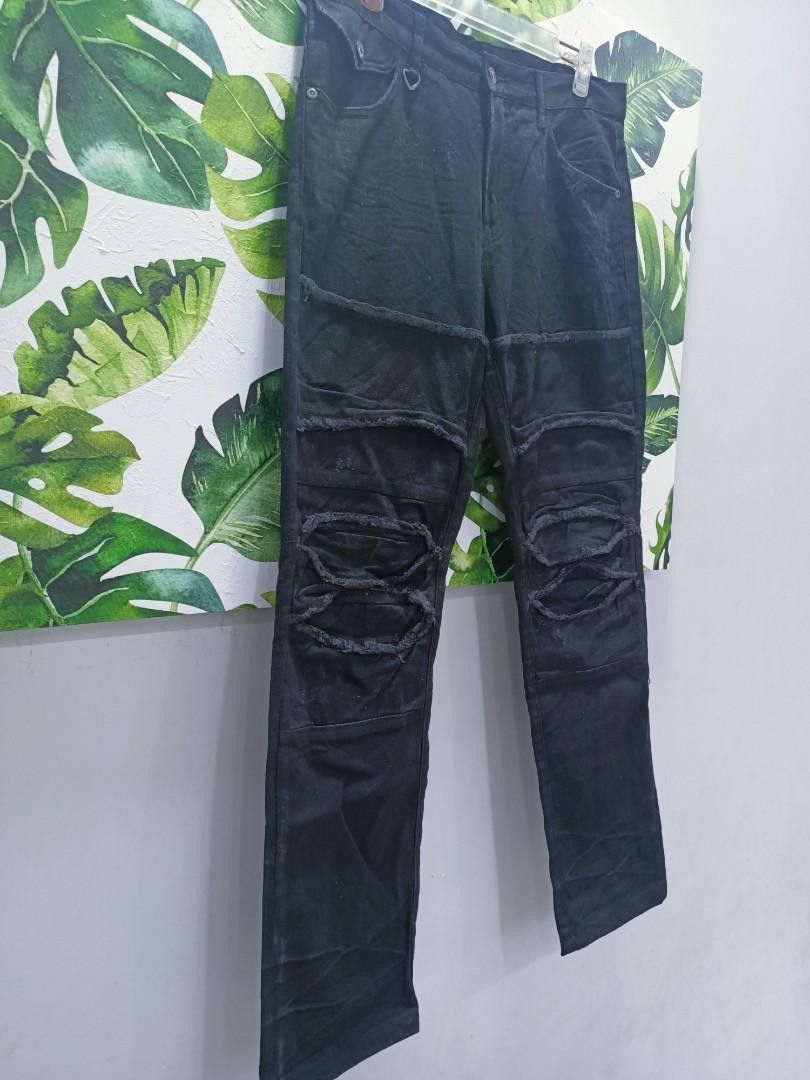 Japanese Brand Thrashed jeans x semantic design Size US 34 / EU 50 - 4 Thumbnail