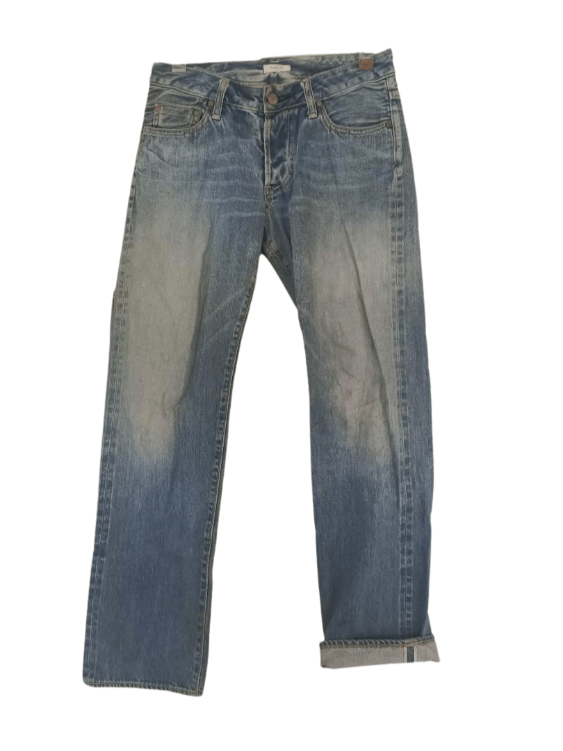 Japanese Brand × Johnbull × Vintage JOHNBULL Dungarees selvedge jeans Size US 31 - 1 Thumbnail