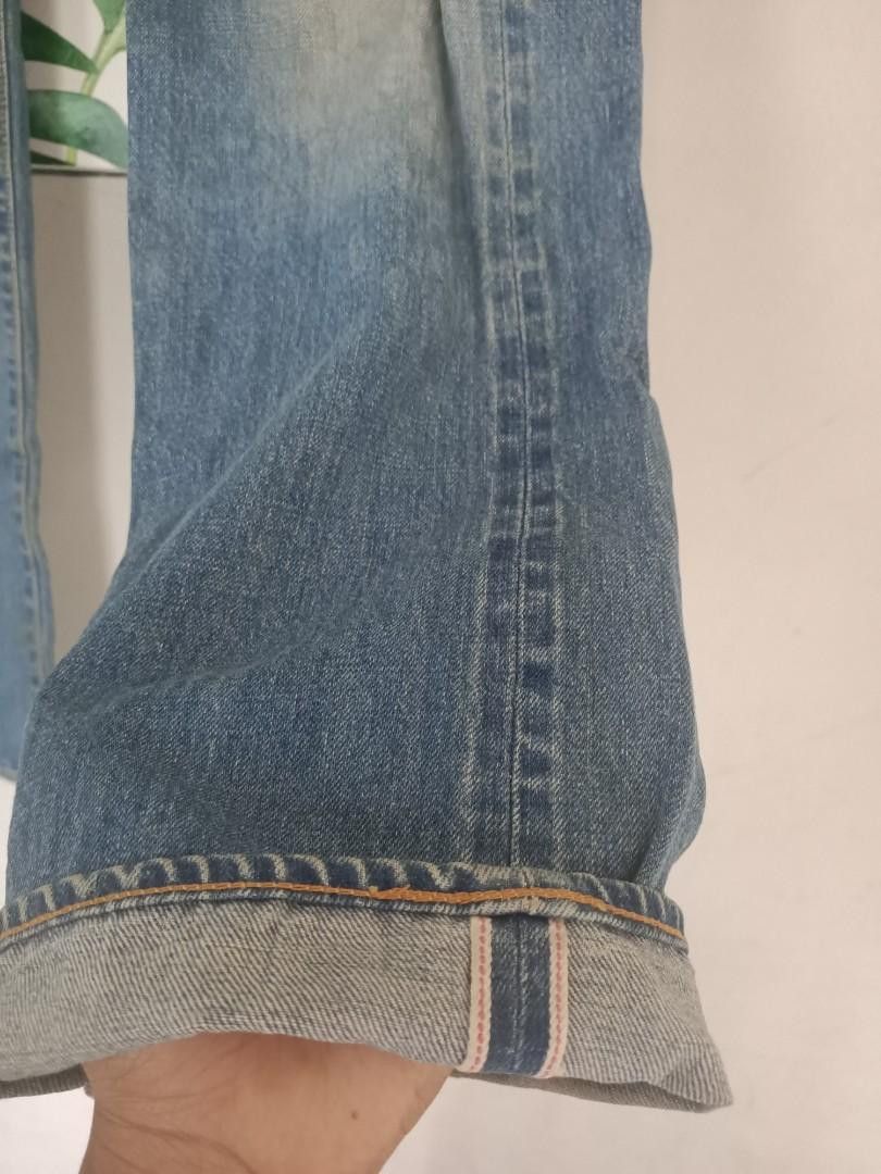 Japanese Brand × Johnbull × Vintage JOHNBULL Dungarees selvedge jeans Size US 31 - 3 Thumbnail