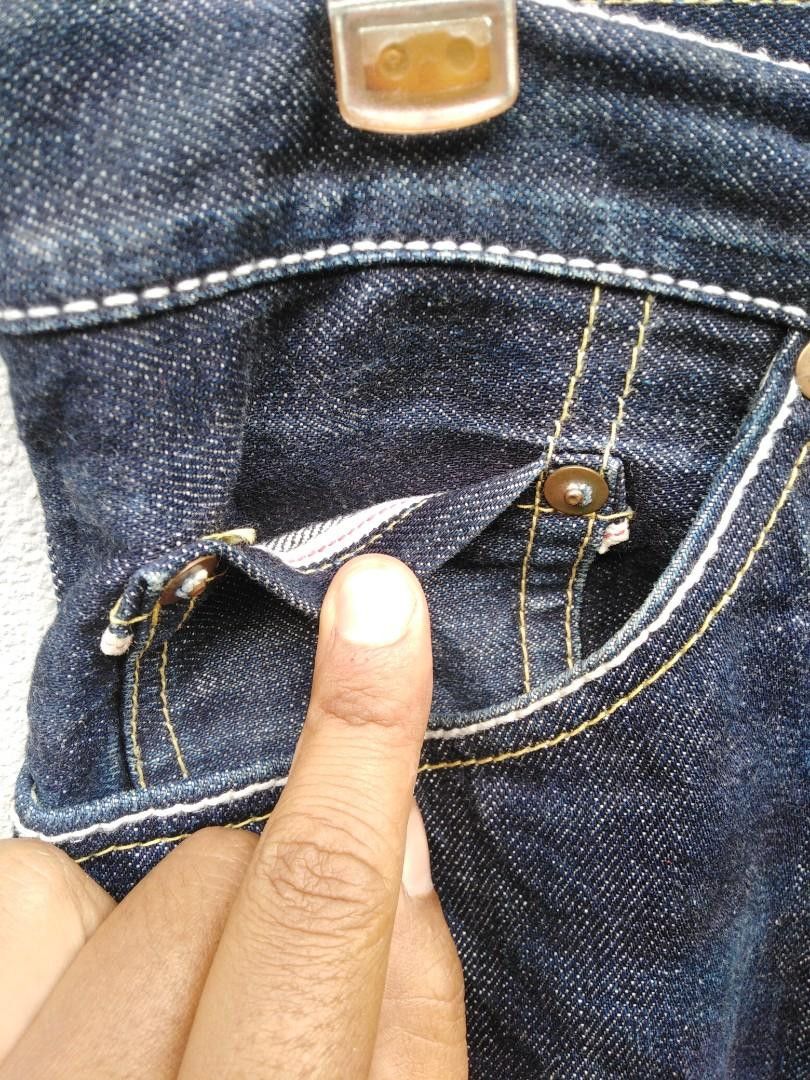 Japanese Brand Japanese Subciety Selvedge Raw Denime Jeans Size US 34 / EU 50 - 4 Thumbnail