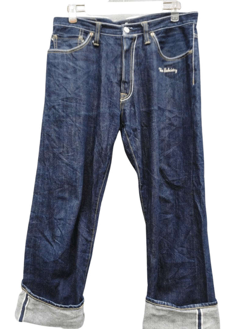 Japanese Brand Japanese Subciety Selvedge Raw Denime Jeans Size US 34 / EU 50 - 2 Thumbnail