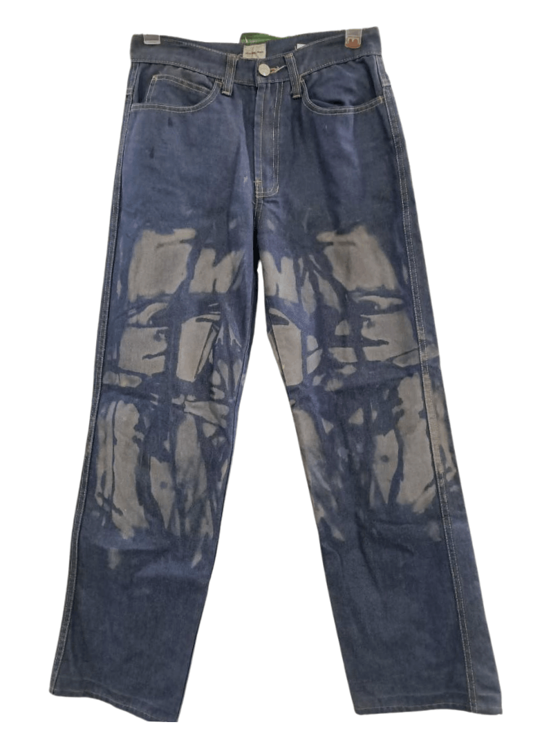Calvin Klein × Vintage Vintage Calvin Klein Denim Jeans Custom Acid Wash Design Size US 28 / EU 44 - 1 Thumbnail