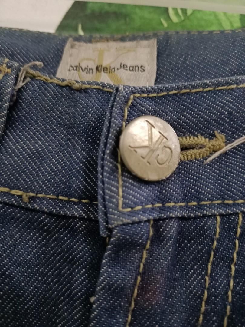 Calvin Klein × Vintage Vintage Calvin Klein Denim Jeans Custom Acid Wash Design Size US 28 / EU 44 - 3 Thumbnail