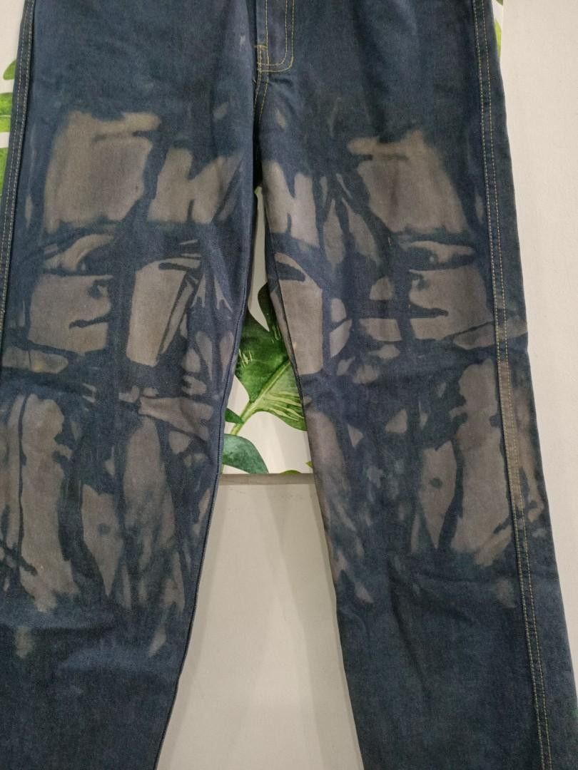 Calvin Klein × Vintage Vintage Calvin Klein Denim Jeans Custom Acid Wash Design Size US 28 / EU 44 - 2 Thumbnail