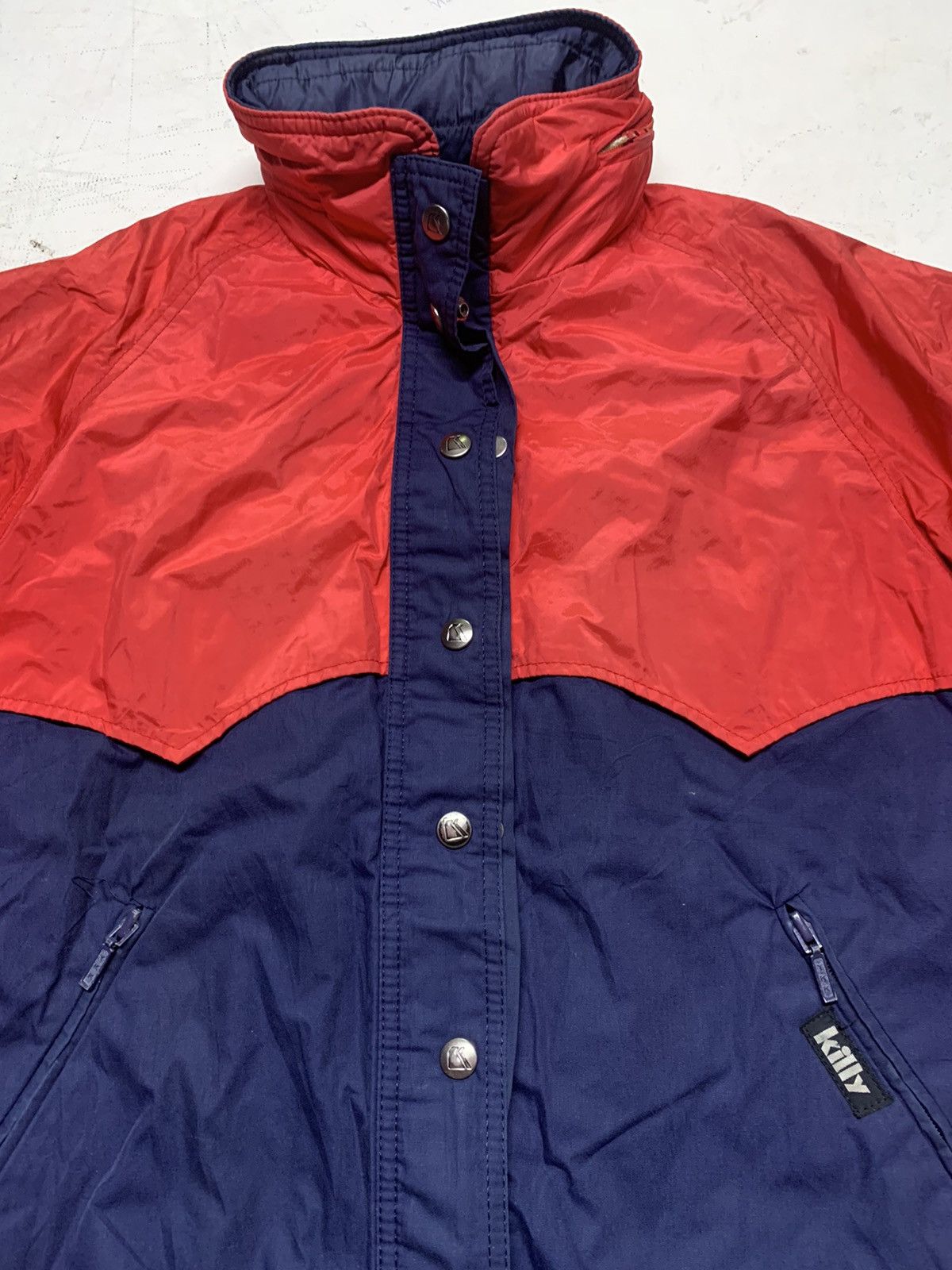 Asics × Japanese Brand Vintage 90s Killy by asics puffer jacket outerwear Size US S / EU 44-46 / 1 - 7 Thumbnail