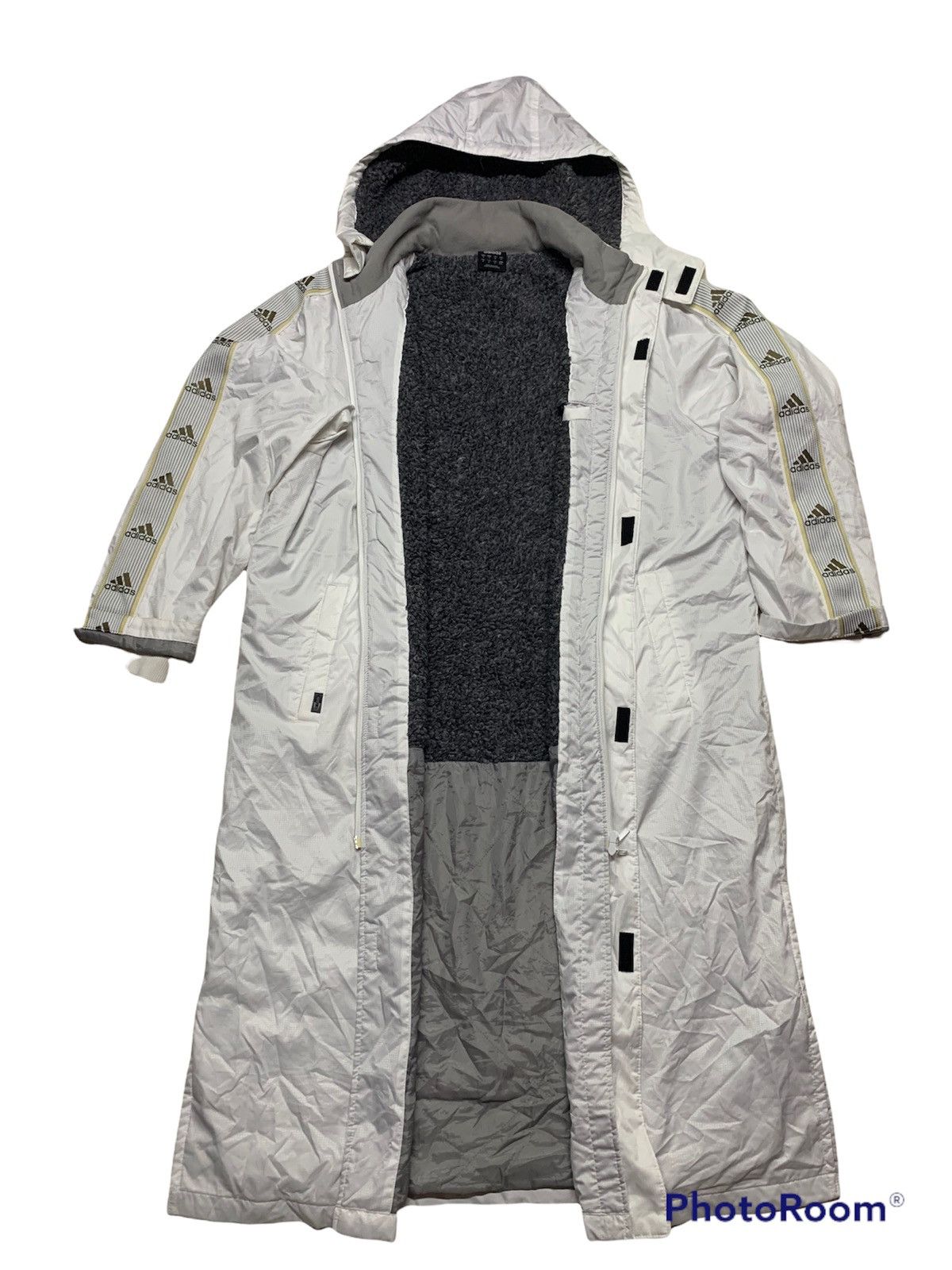 Adidas Adidas vintage long jacket Size US XL / EU 56 / 4 - 1 Thumbnail