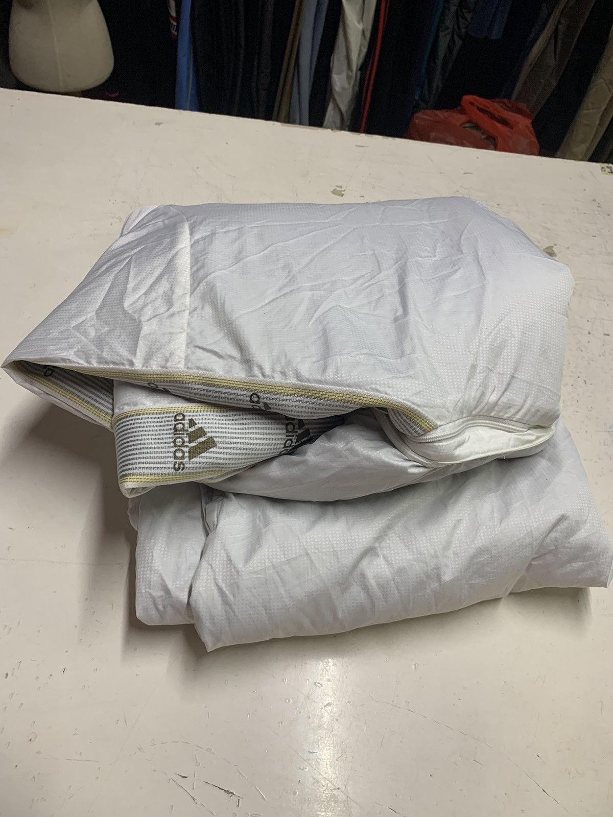 Adidas Adidas vintage long jacket Size US XL / EU 56 / 4 - 24 Thumbnail