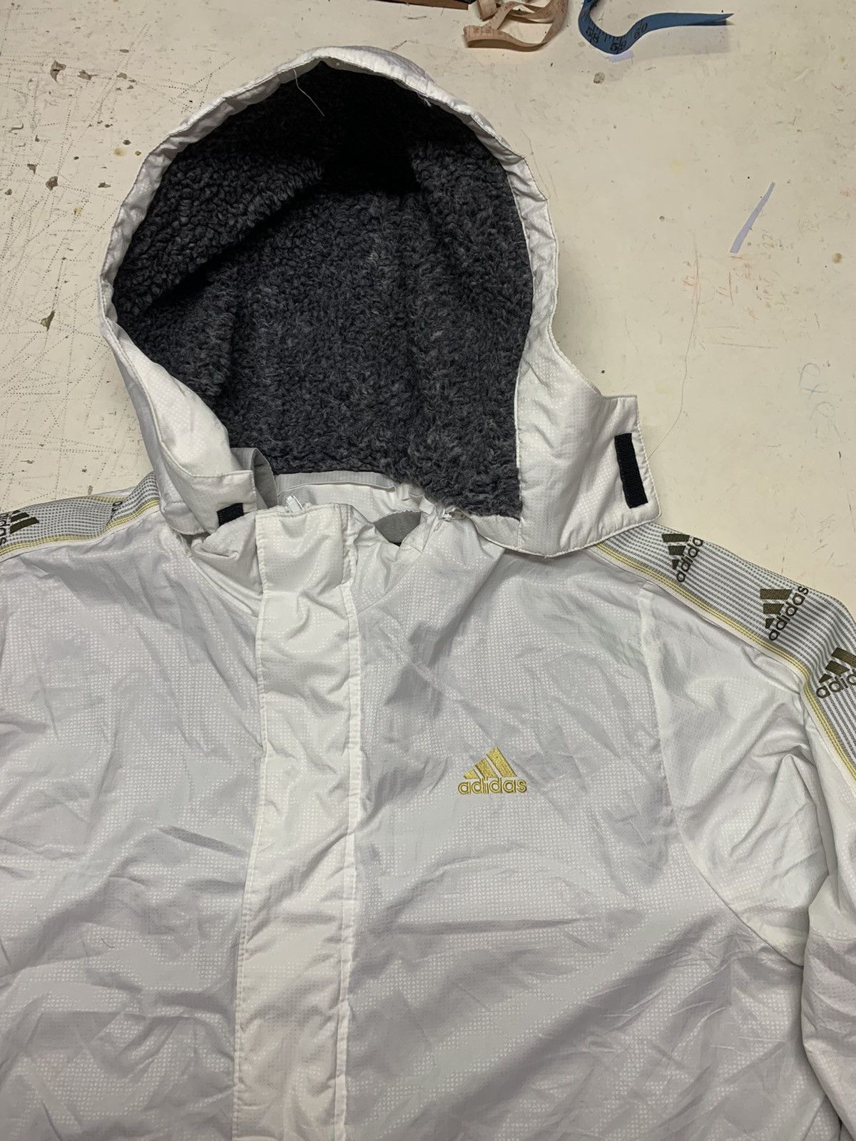 Adidas Adidas vintage long jacket Size US XL / EU 56 / 4 - 5 Thumbnail
