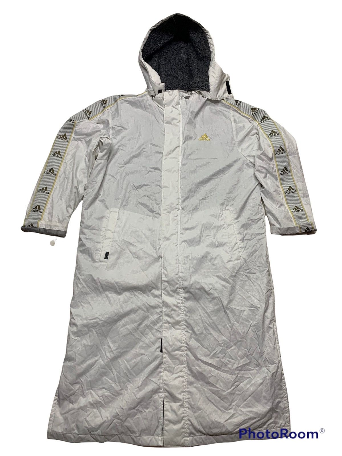 Adidas Adidas vintage long jacket Size US XL / EU 56 / 4 - 2 Thumbnail