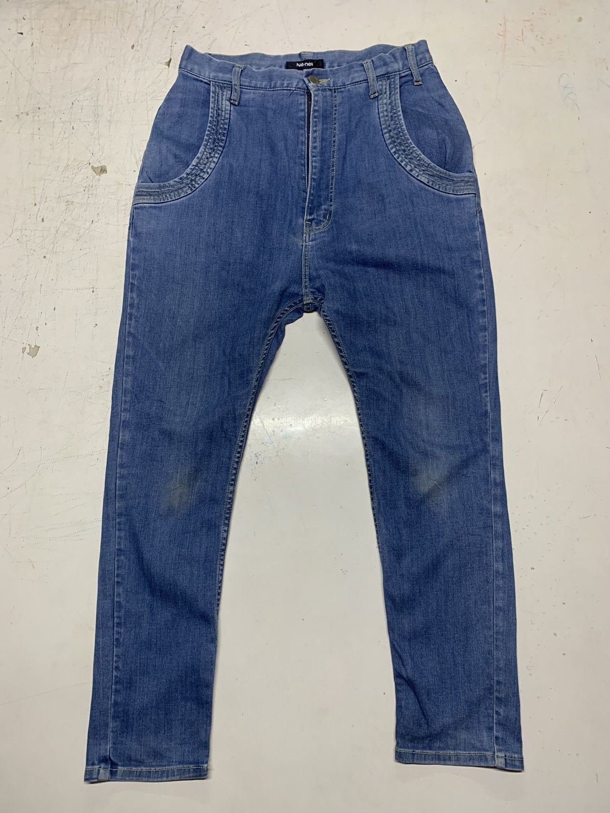 Issey Miyake × Japanese Brand Ne. Net blue jeans Size US 30 / EU 46 - 4 Thumbnail
