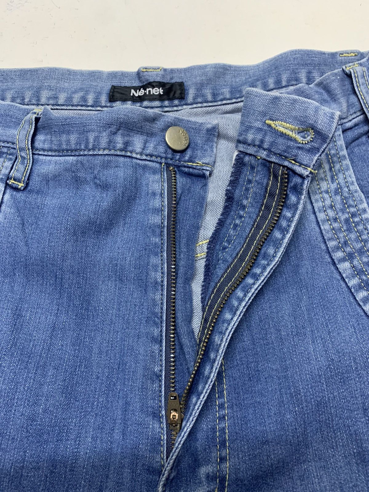Issey Miyake × Japanese Brand Ne. Net blue jeans Size US 30 / EU 46 - 11 Thumbnail