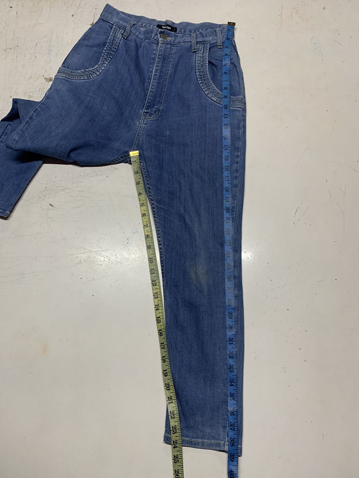 Issey Miyake × Japanese Brand Ne. Net blue jeans Size US 30 / EU 46 - 19 Thumbnail