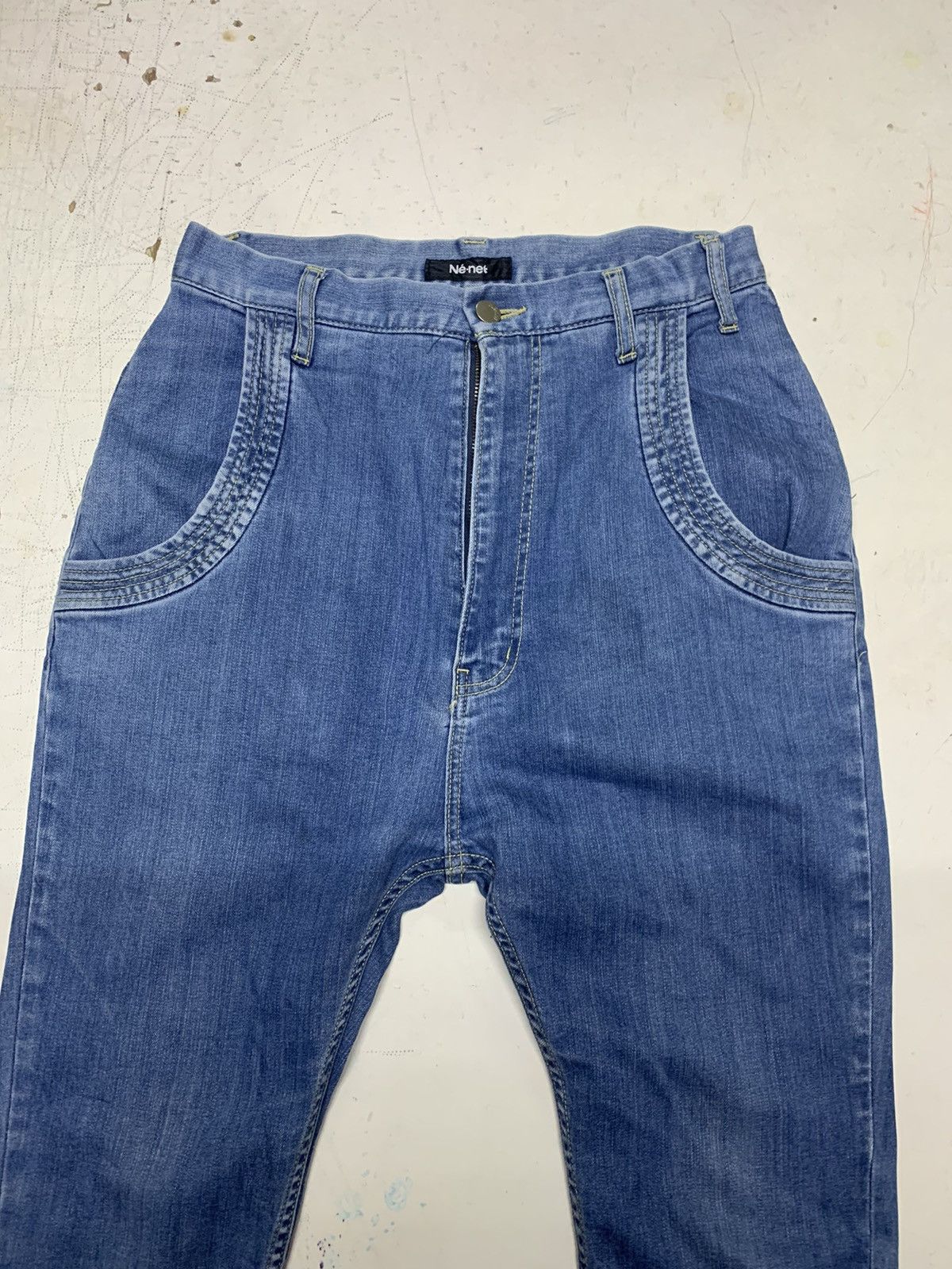 Issey Miyake × Japanese Brand Ne. Net blue jeans Size US 30 / EU 46 - 5 Thumbnail