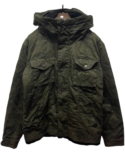 Japanese Brand Vintage Panaspur Camouflage Kanye West Style Jacket