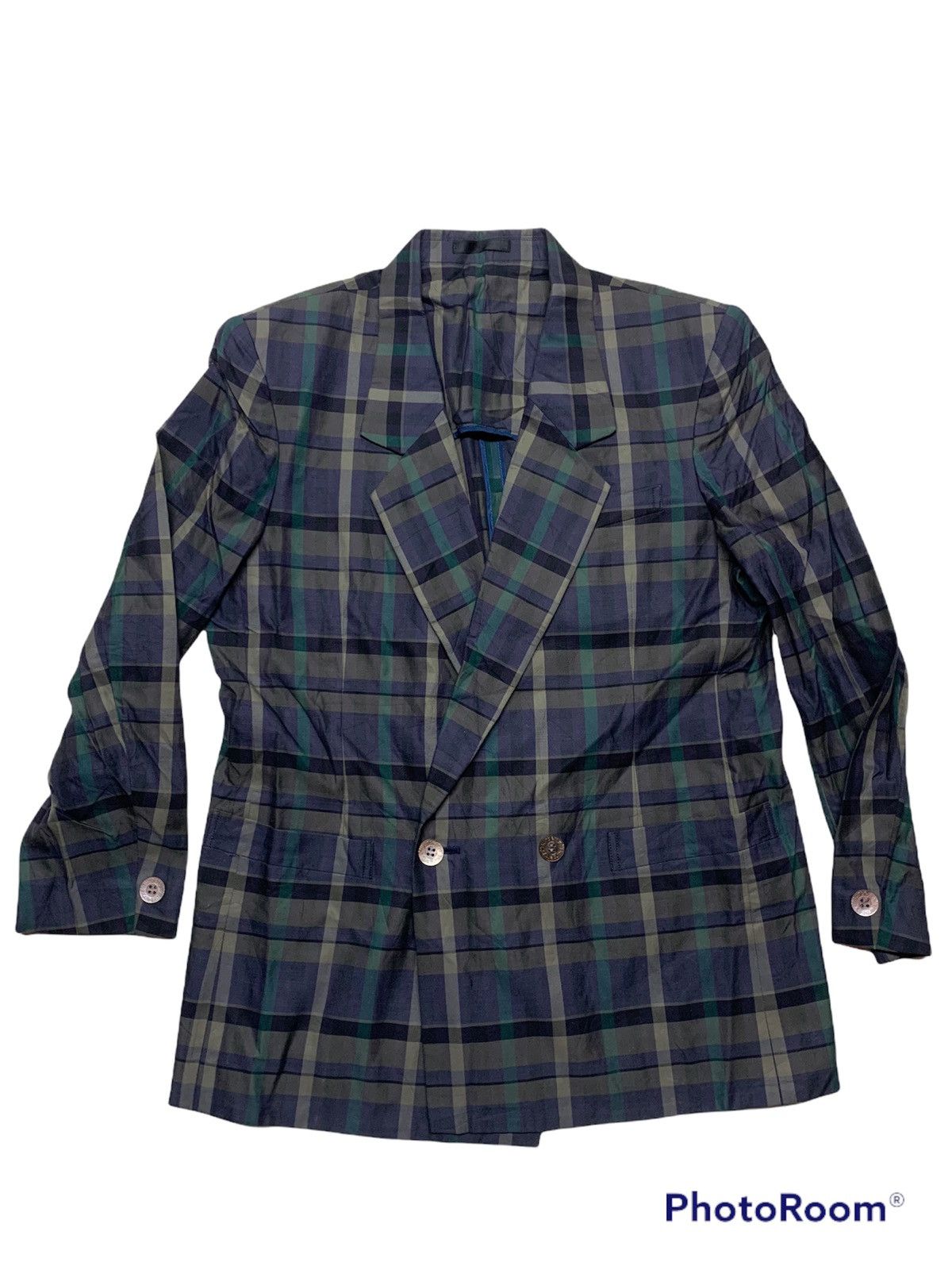 Burberry × Vintage Vintage Burberrys blazer Size 34S - 3 Thumbnail