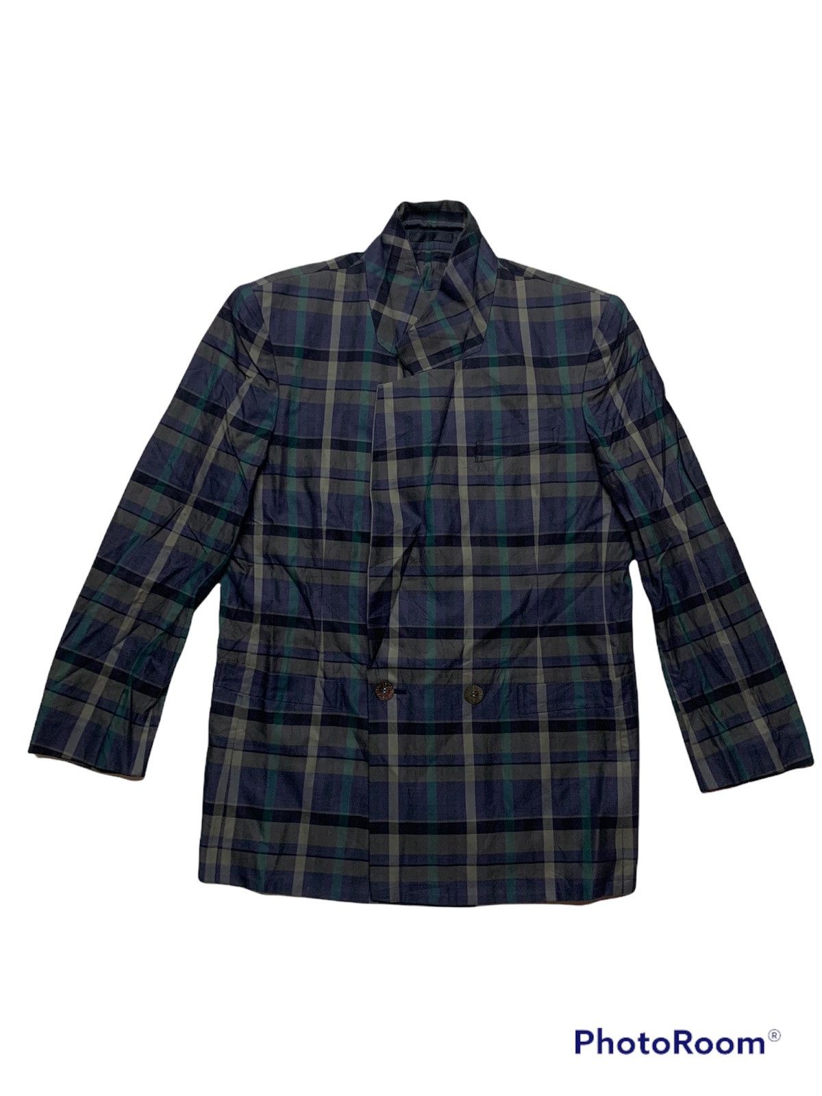 Burberry × Vintage Vintage Burberrys blazer Size 34S - 4 Thumbnail