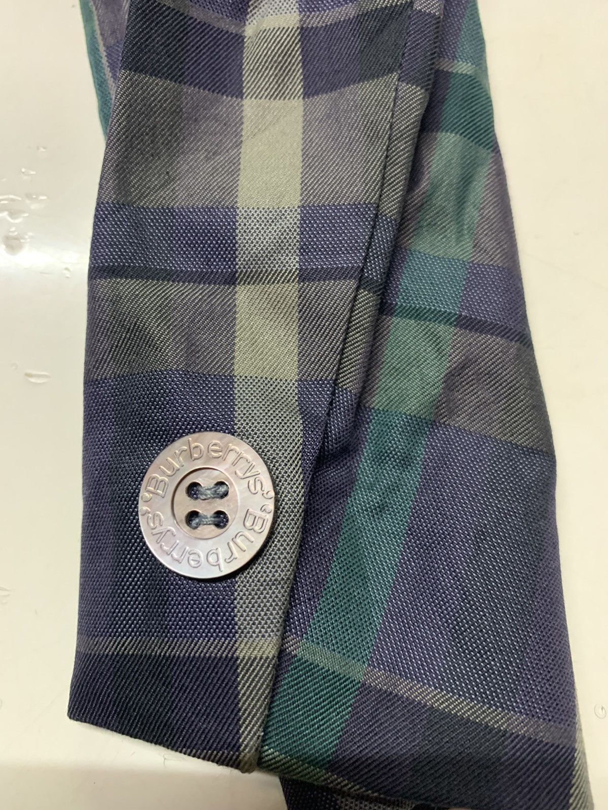 Burberry × Vintage Vintage Burberrys blazer Size 34S - 8 Thumbnail
