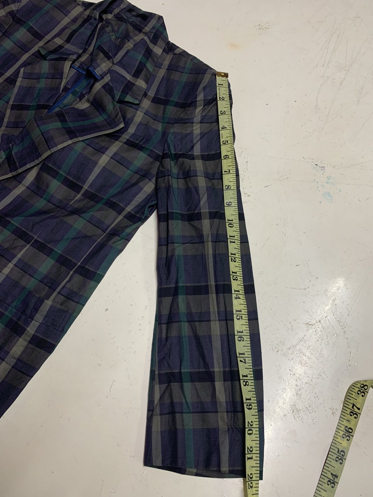 Burberry × Vintage Vintage Burberrys blazer Size 34S - 15 Thumbnail