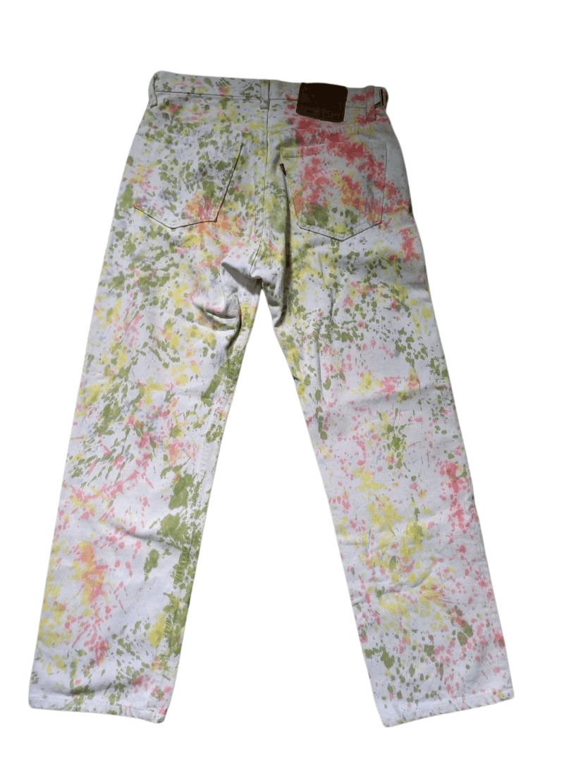 Levi's Vintage Levi’s 501 – 1994 Rainbow Tie-Dye (Made in USA) Size US 31 - 2 Thumbnail