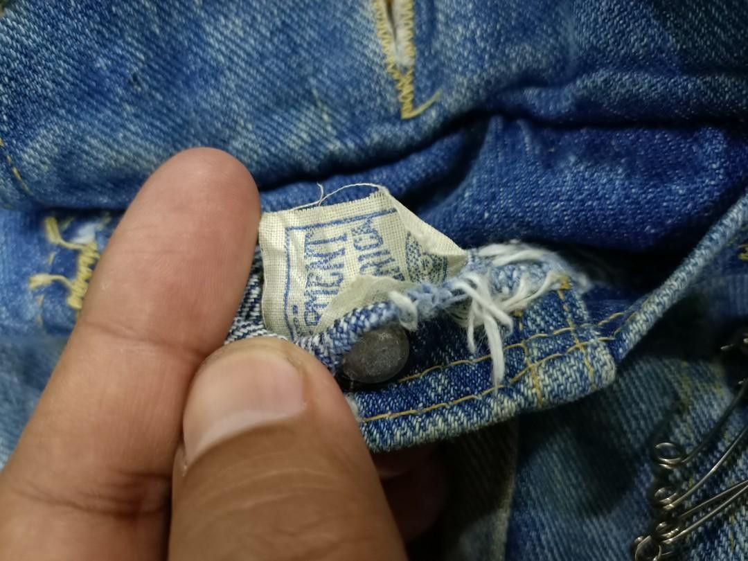 Lee × Vintage Lee Reconstructed Patchwork Denim Trucker Size US L / EU 52-54 / 3 - 10 Thumbnail
