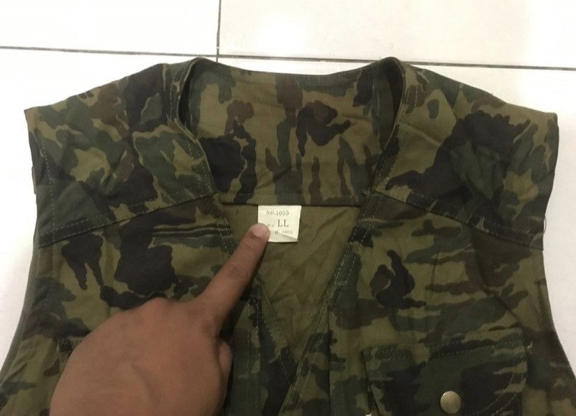 Japanese Brand × Other Bivason Japan Camouflage Vest Size US M / EU 48-50 / 2 - 3 Thumbnail
